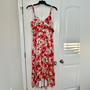 Flowy Floral Calvin Klein Dress